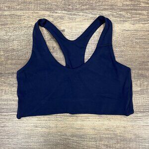 Original effortless swoop sports bra- Navy